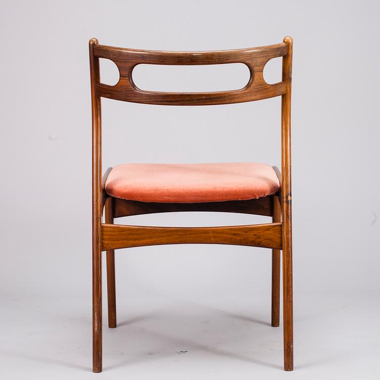 STOL, Johannes Andersen, Uldum Möbelfabrik, Danmark 1900-talets mitt.