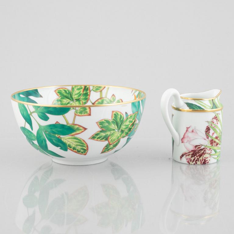 Hermès, a ten-piece 'Passifolia' tea service, France, contemporary.