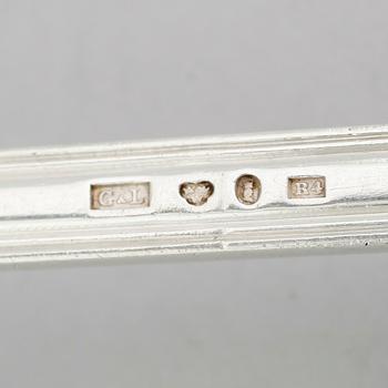 SOPPSLEV, silver, Giron & Löngren, Stockholm 1847. Vikt ca 222 gram.