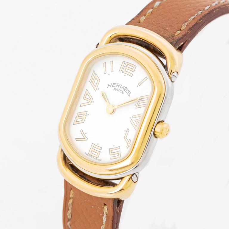 Hermès, Rallye, wristwatch, 20,5 x 24,5 (31) mm.