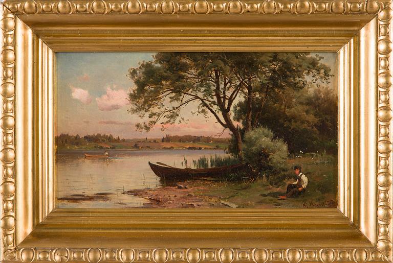 Hjalmar Munsterhjelm, The Man on the Shore.