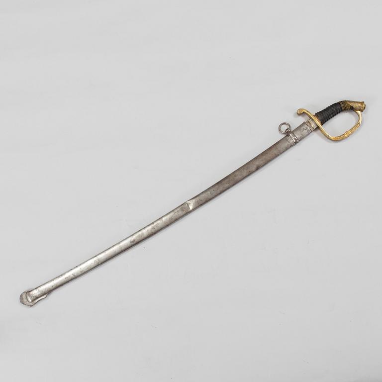 a Russian officer sabre, probably m/1865.