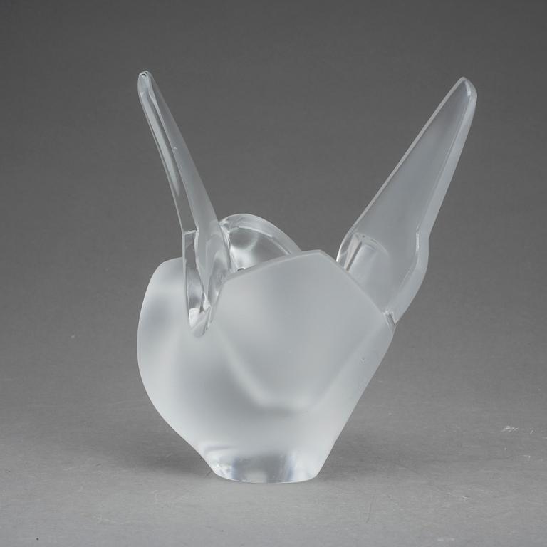 VAS/SKULPTUR, "Sylvie", René Lalique, Frankrike. 1900-tal.