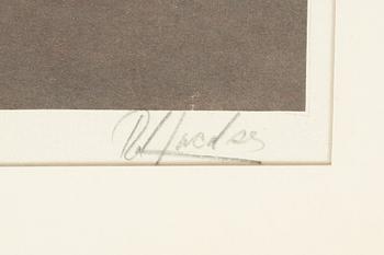 Robert Jacobsen, print, signed and numbered 2/45.