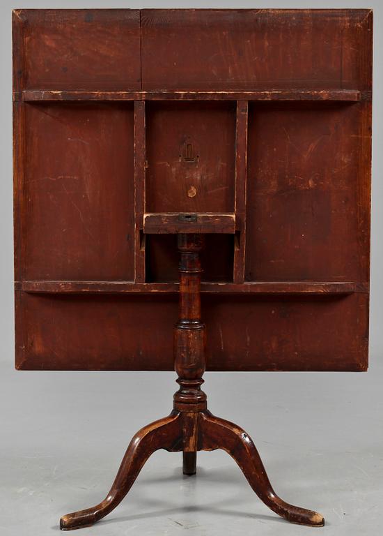 FÄLLBORD, sannolikt Mälardalen, tidigt 1800-tal.