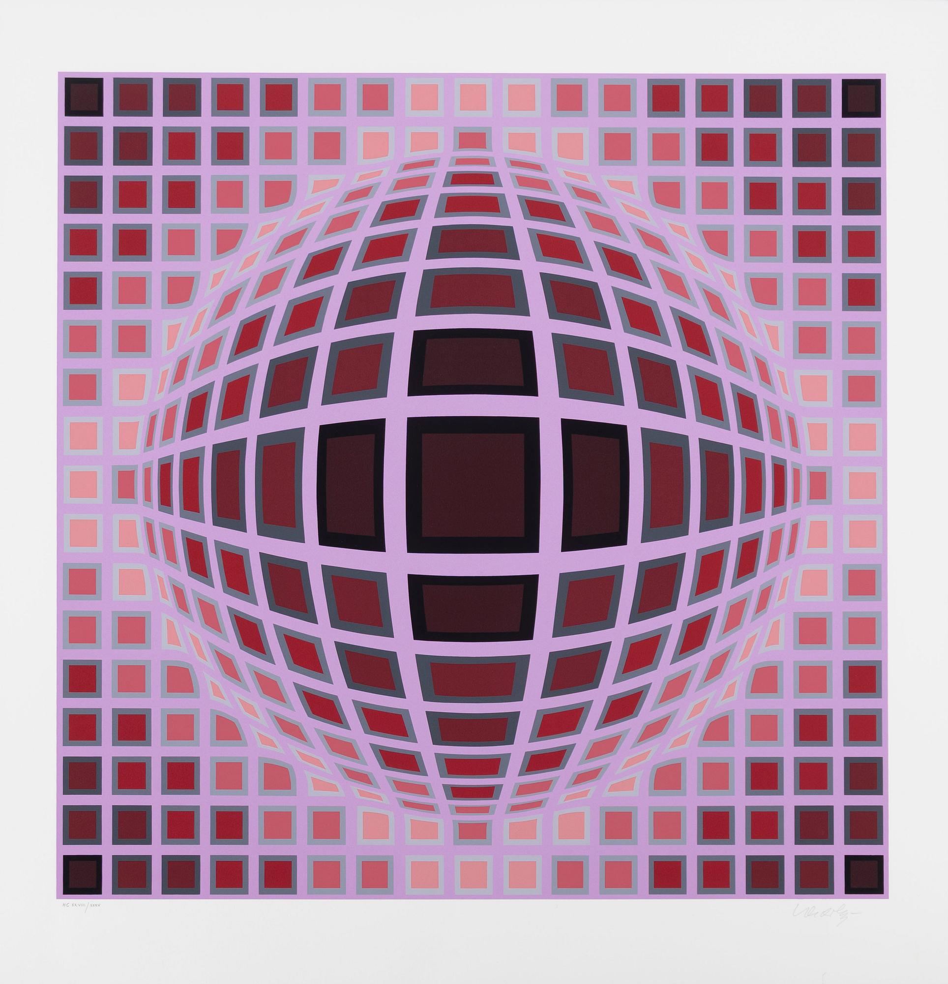 Victor Vasarely, "Louisiana 1".