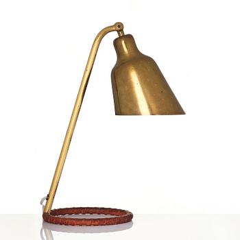 Hans Bergström, bordslampa, modell "711", ateljé Lyktan, Åhus, 1940-tal.