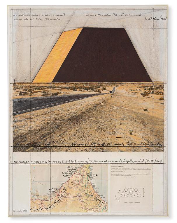Christo Vladimirov Javacheff, "The Mastaba of Abu Dhabi (Project for United Arab Emirates)".