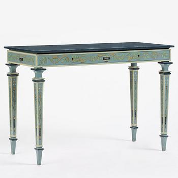 Carl Malmsten, a Swedish Grace console table, cabinetmaker Albin Johansson, Stockholm, for Villa Kvikkjokk, 1927.