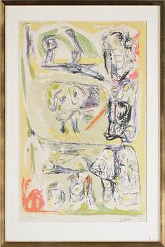 ASGER JORN, litografi. Signerad och daterad -55.