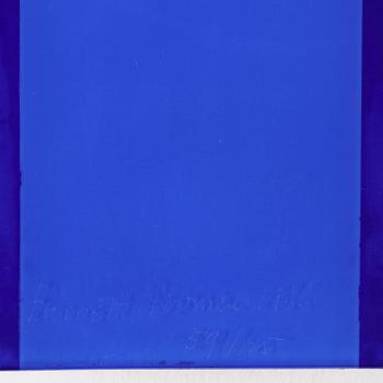 Barnett Newman, "The Moment" from: "Four on Plexiglas".