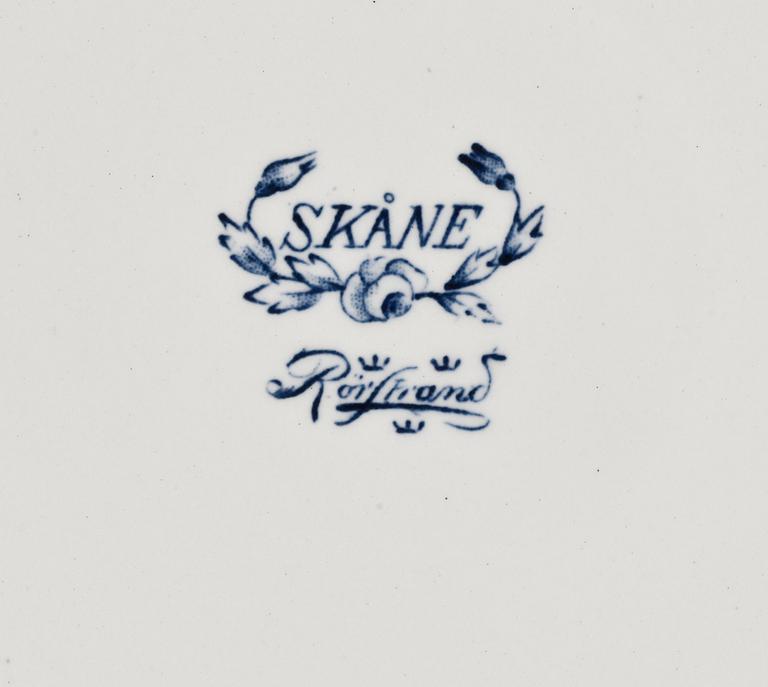 MATSERVISDELAR, 33 delar, porslin, "Skåne", Rörstrand.