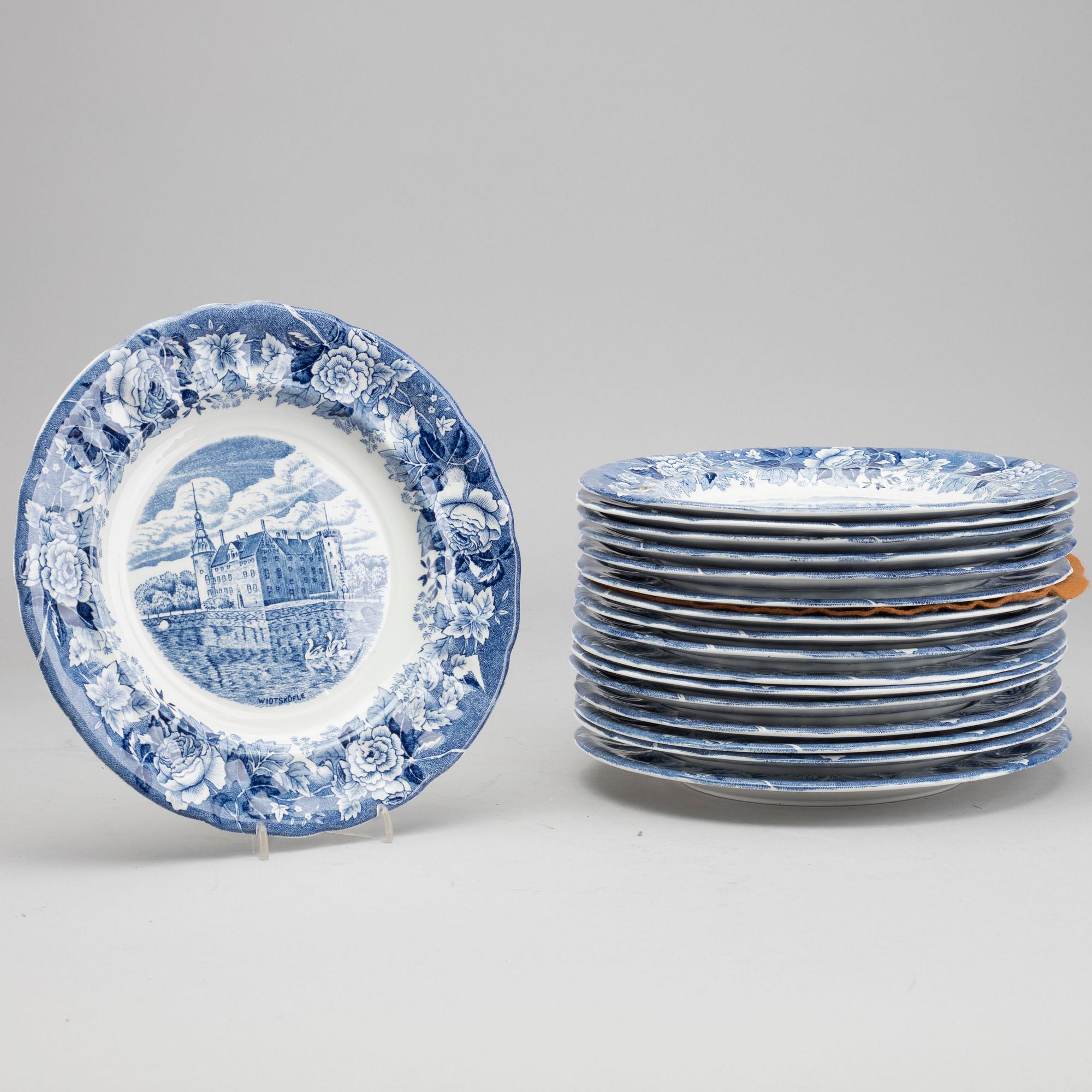 Dinnerware, Rörstrand, "Skånska slott".