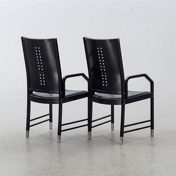 KARMSTOLAR ett par Thonet 1900-talets andra hälft.