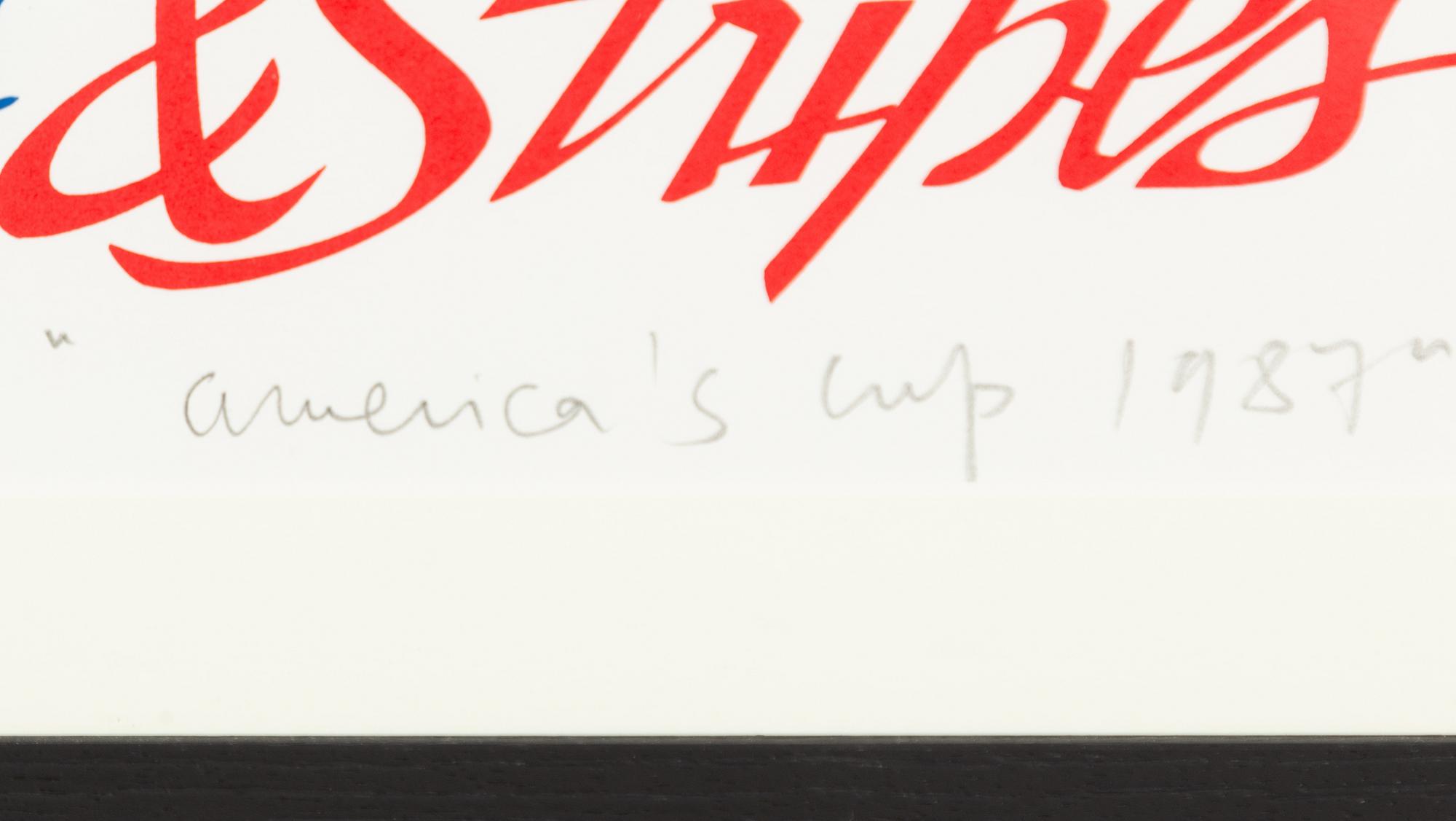 Franco Costa, "Stars and Stripes - America's Cup 1987".