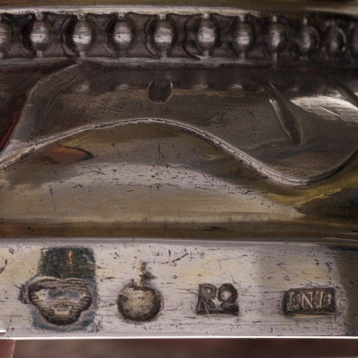 PIKARI, hopeaa. Erik Ernander Uppsala 1799. Korkeus 21,5 cm. Paino 460 g.