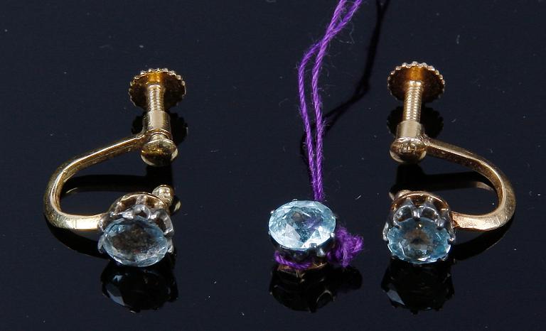 DIAMANTER, 3 st, briljantslipade.