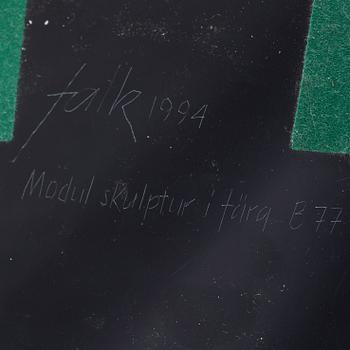 Lars-Erik Falk, "Modulskulptur i färg B77".
