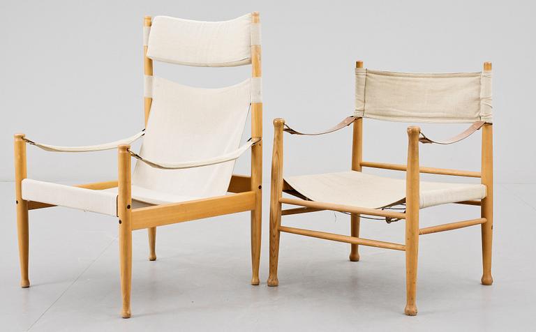 Stolar, "Safari" troligen Erik Wörts, Danmark, 1900-talets mitt.