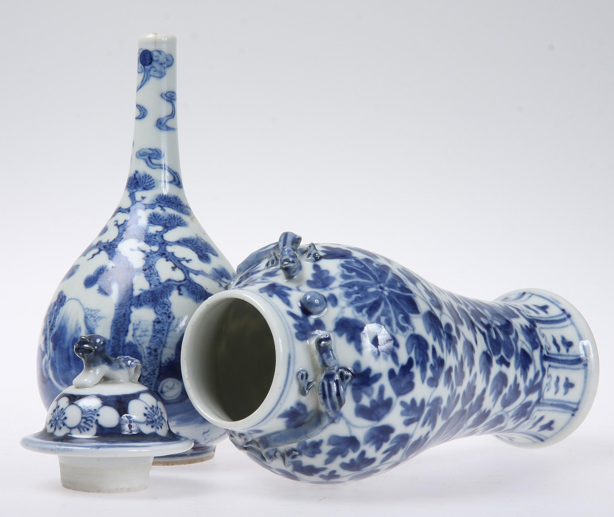 PARTI PORSLIN, 3 delar, Kina, 1800-tal.