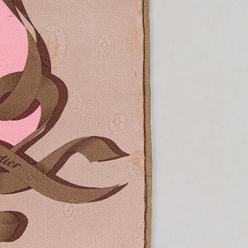 Cartier, A silk scarf.