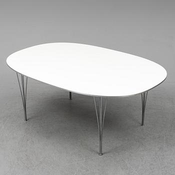BRUNO MATHSSON & PIET HEIN, bord, "Superellips", Fritz Hansen, Danmark.