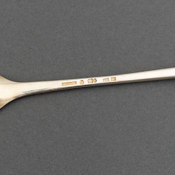 A WA Bolin silver jam-spade, marked in Stockholm 2009.