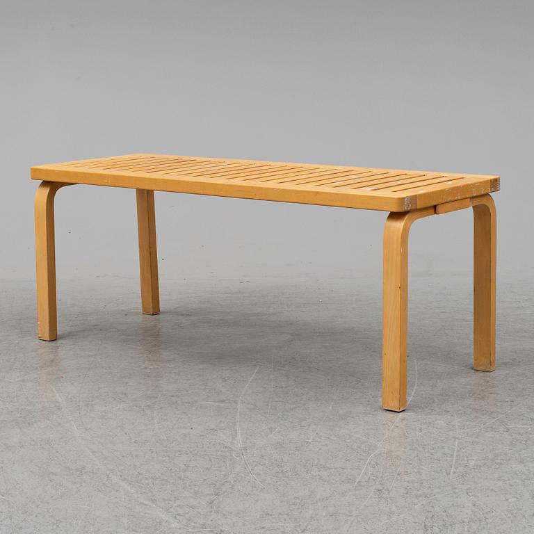 ALVAR AALTO, a birch bench model 153A, Artek, Finland.