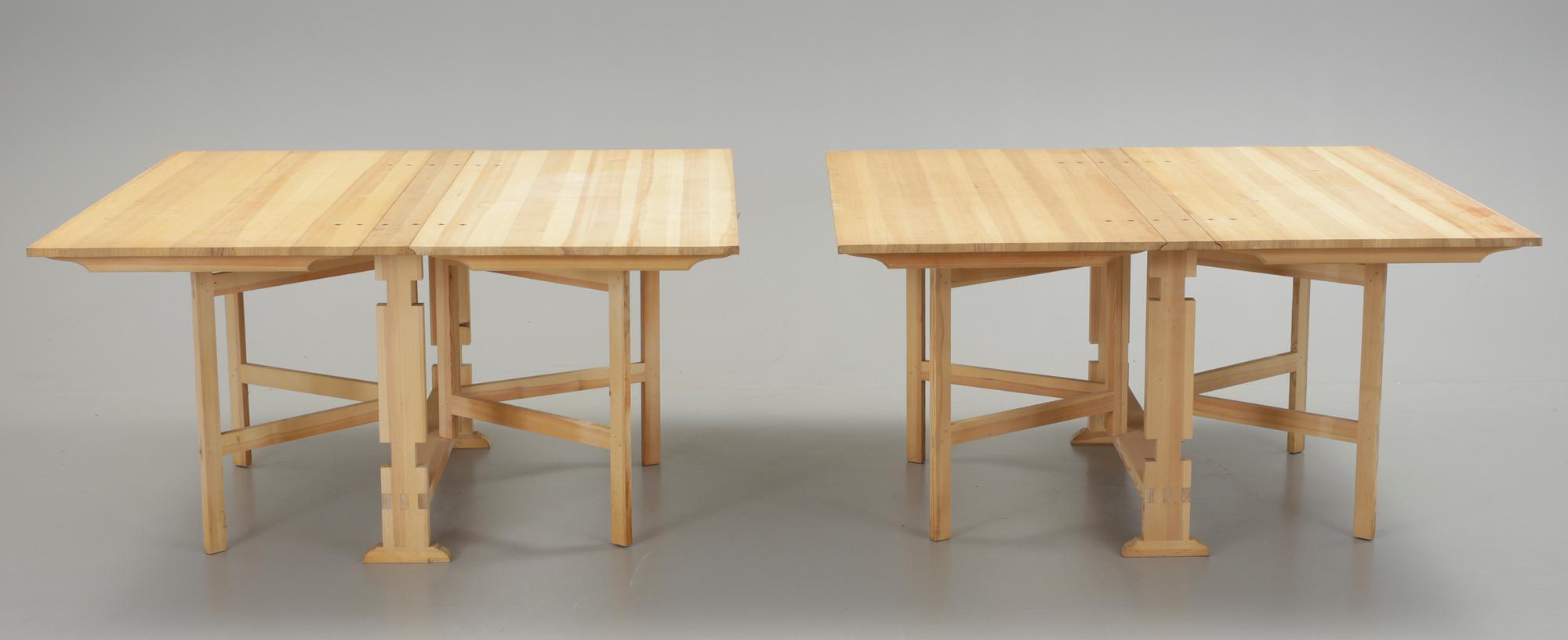 SLAGBORD, ett par, 1960/70-tal.