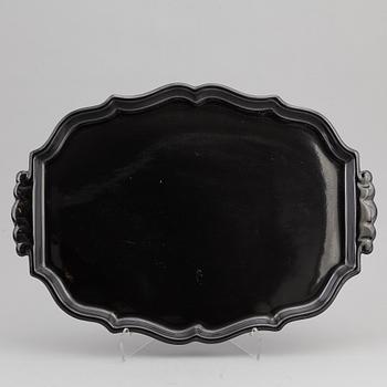 ARTHUR PERCY, a ceramic tray, Gefle.