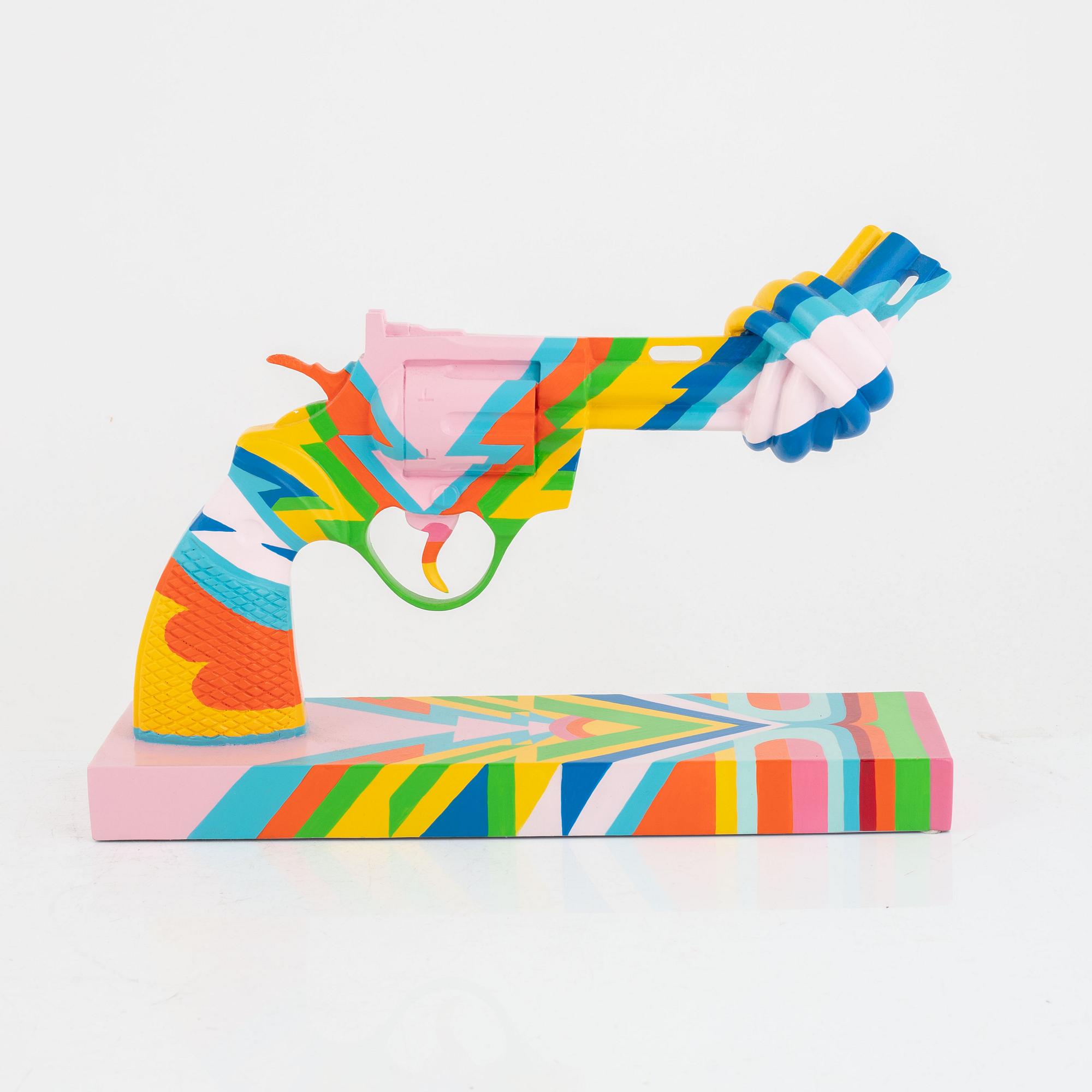 Carl Fredrik Reuterswärd/The Non-Violence Project Foundation, "Music for peace".