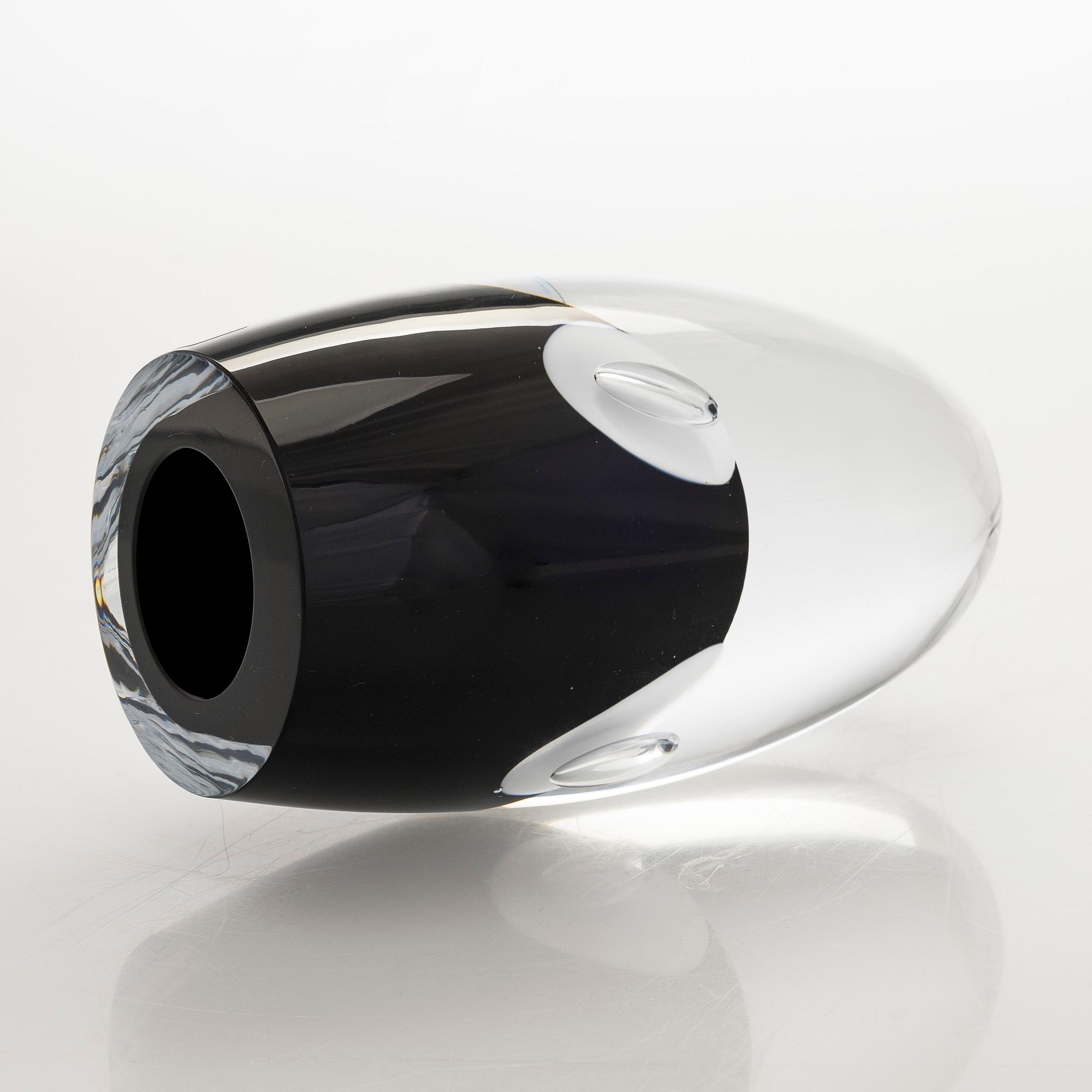 Timo Sarpaneva, veistos, "Claritas", signerad Timo Sarpaneva Iittala 2007.