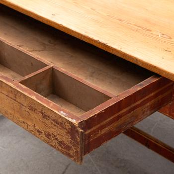 A Swedish Drop-leaf Table, Jämtland, first half of the 19th Century.