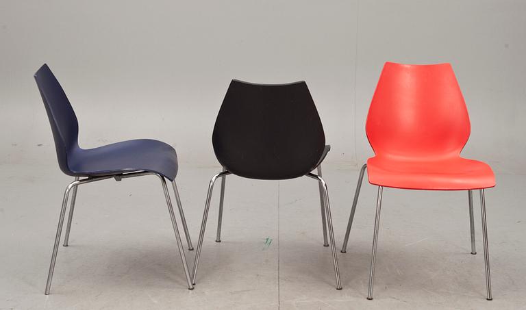 STOLAR, 2+2+2 st, "Maui", Vico Magistretti för Kartell.