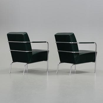 FÅTÖLJER, ett par, "Cinema" Gunilla Allard, Lammhults.