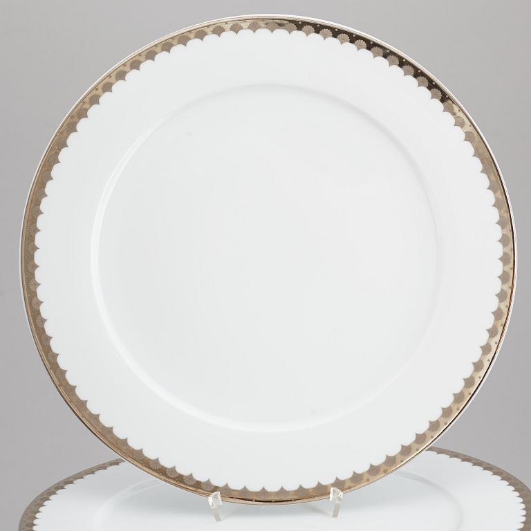 A Sigvard Bernadotte  service, Millenium design, 2000. (175 porcelain pieces and 96 cutlery pieces).