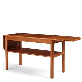 367. Josef Frank, a mahogany drop leaf table, Svenskt Tenn Sweden 1950s-1960s, model nr 1059.