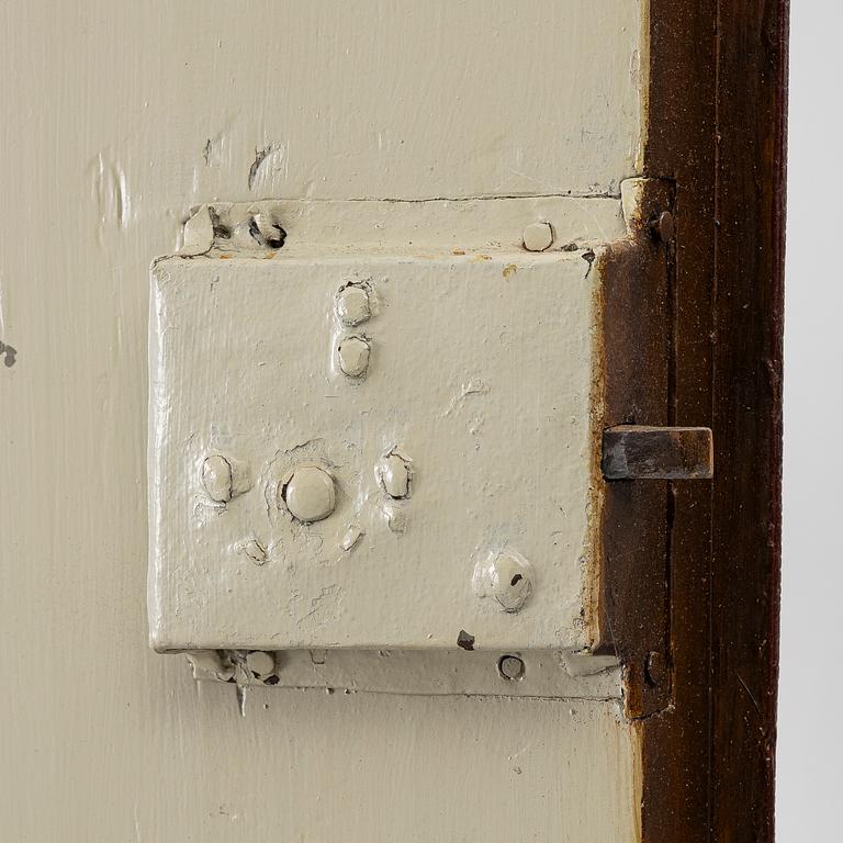 A corner cupboard, dated 1779.