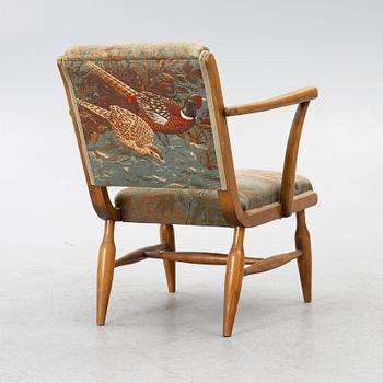 Josef Frank, karmstol, modell "3638" Firma Svenskt Tenn, 1940-tal.