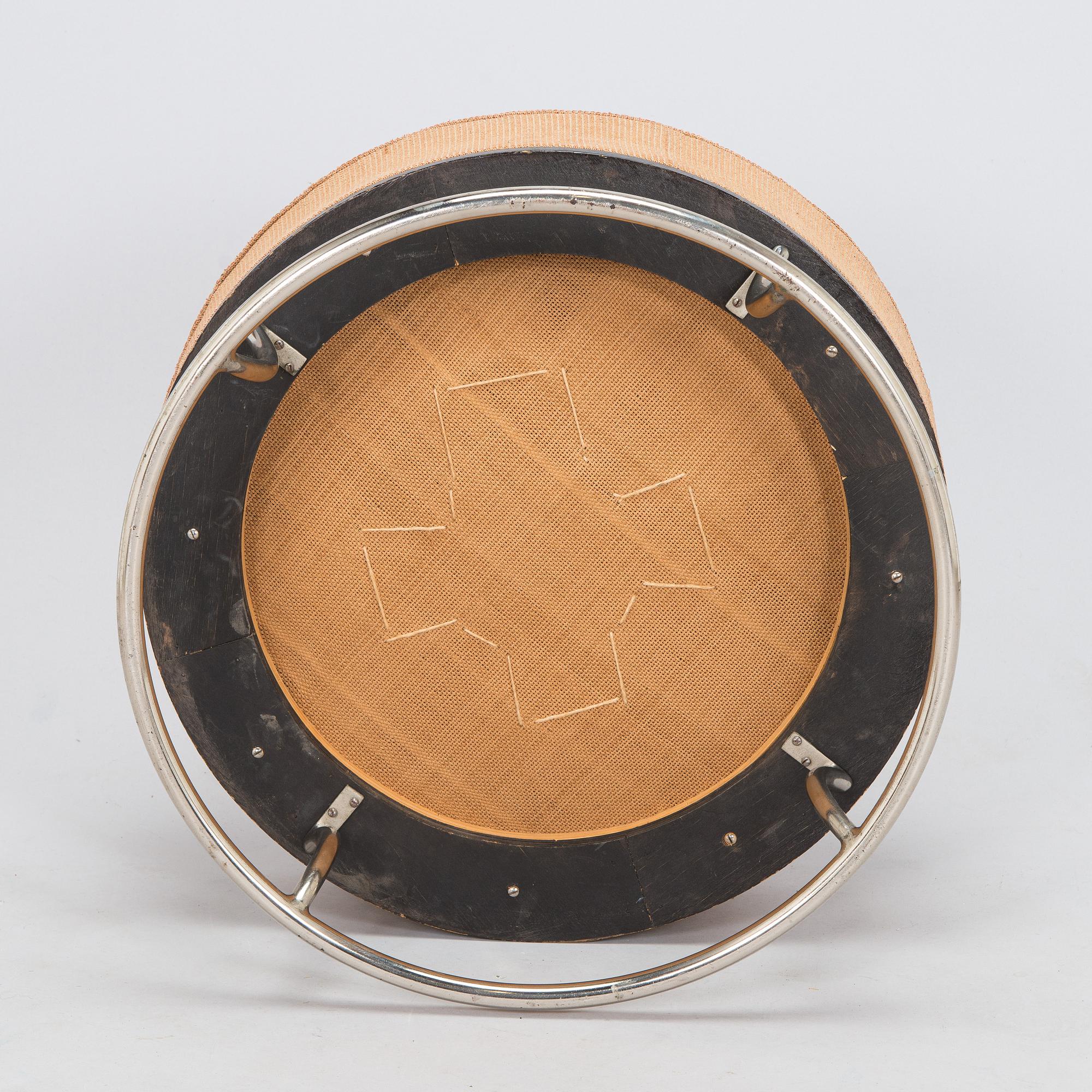 Pauli Blomstedt, a 1930s footstool / pouf, for Merivaara.