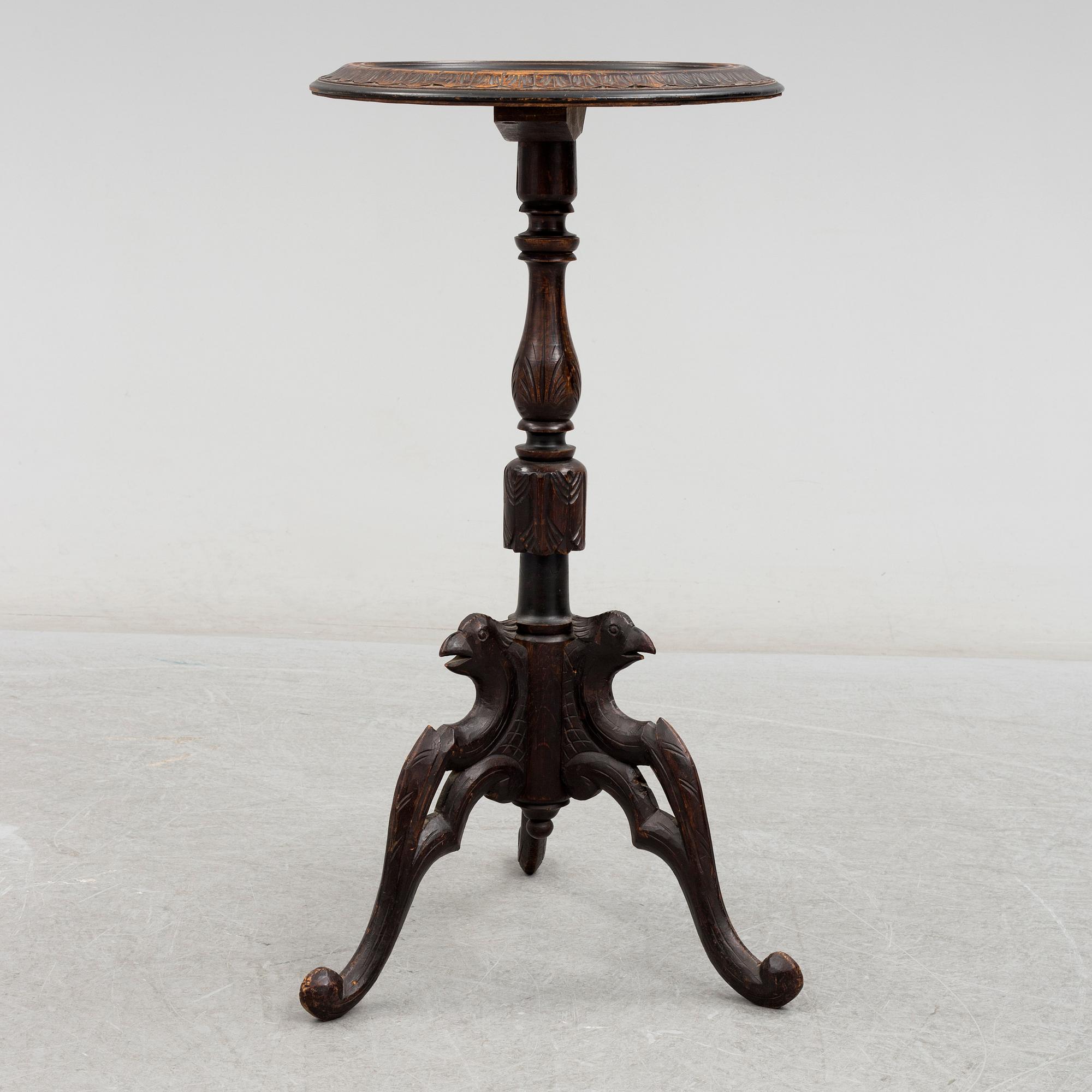 PIEDESTAL / BORD, barockstil, 1900-tal.