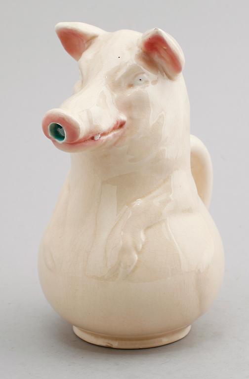 KANNA, porslin, Sarreguemines, 1900-talets första hälft.