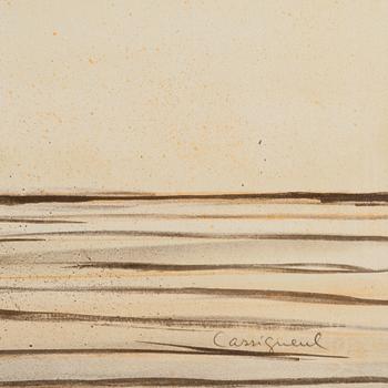 JEAN-PIERRE CASSIGNEUL, färglitografi, signerad och numrerad 127/150.