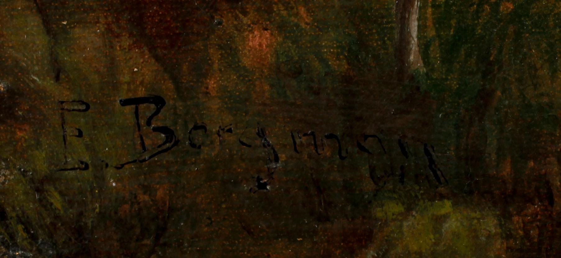 ELISE BERGMAN, olja på duk, sign.