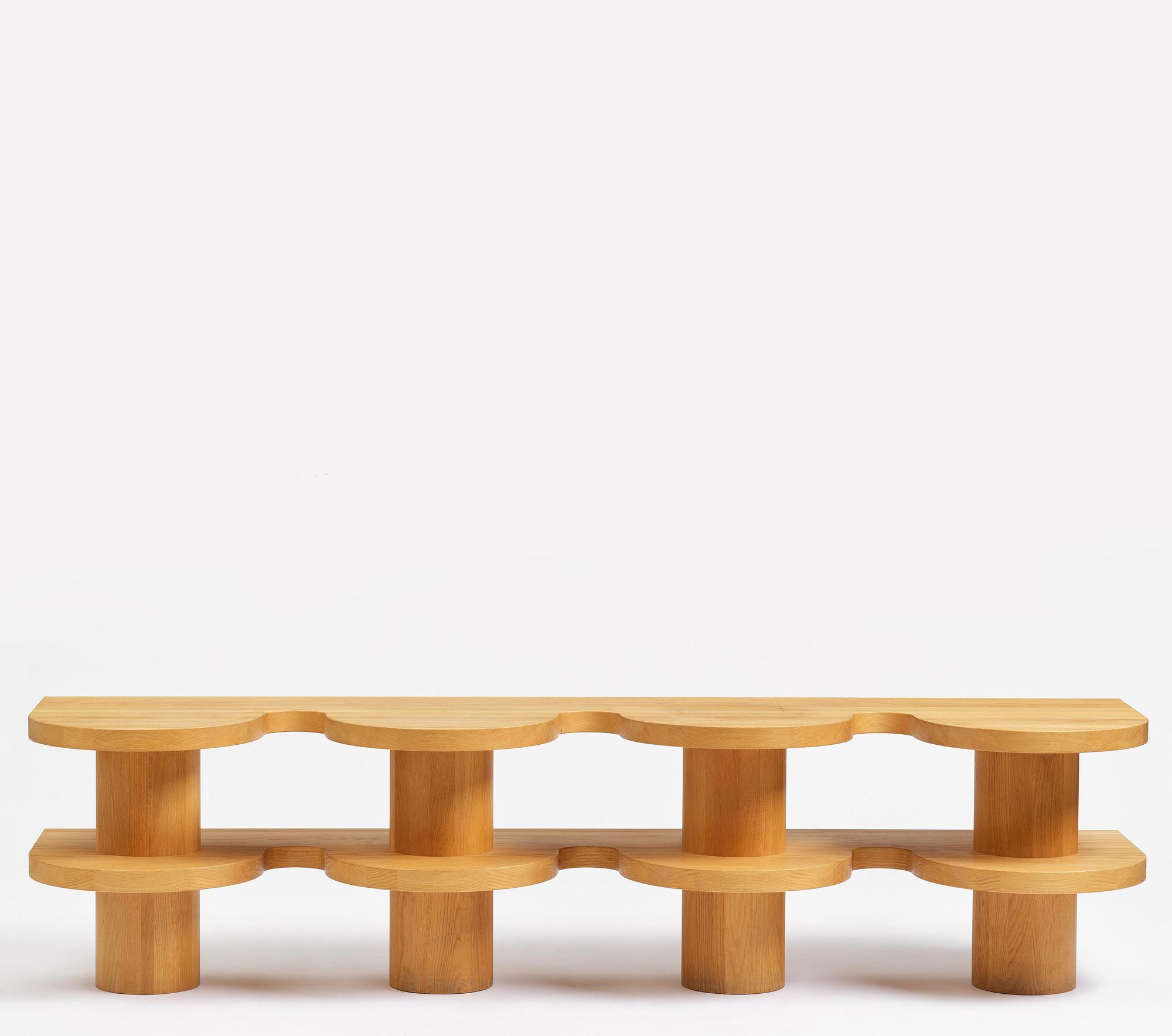 Gustaf Westman, a “Curvy Sideboard”, Gustaf Westman Objects, Sweden, 2020s.