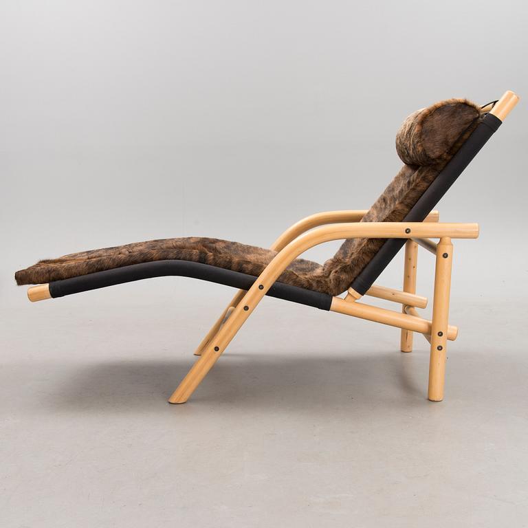 A 1976 Chaise Lounge 'N117' Norrmark Handicraft for Artek 1976.