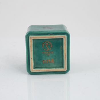 Wilhelm Kåge, vaser, 2 st samt skål, "Argenta", Gustavsberg, 1933, 1935 samt efter 1959.