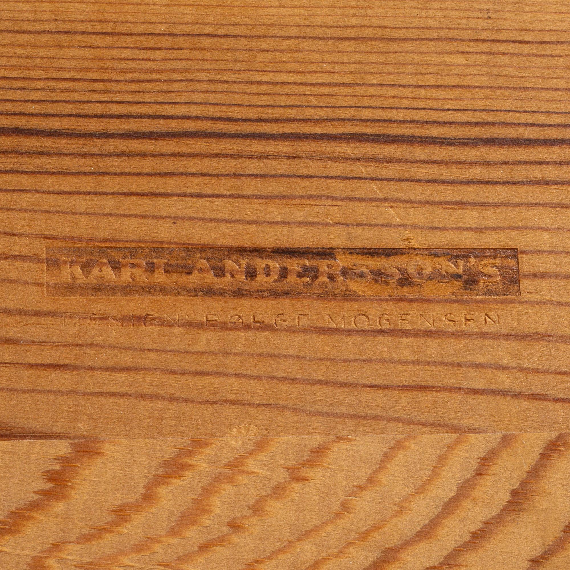 Børge Mogensen, a bench/sofa, Karl Andersson & Söner, mid 20th century.