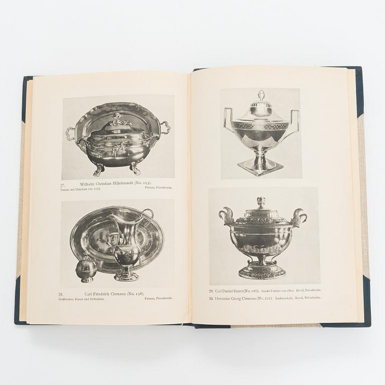 Three books on silver from Narva, Nyen, St Petersburg, Balticum and Reval by L. Bäcksbacka, W. Neumann, A. Friedenthal.