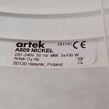 Alvar Aalto, golvlampa, modell A 809, Artek, formgiven 1959.